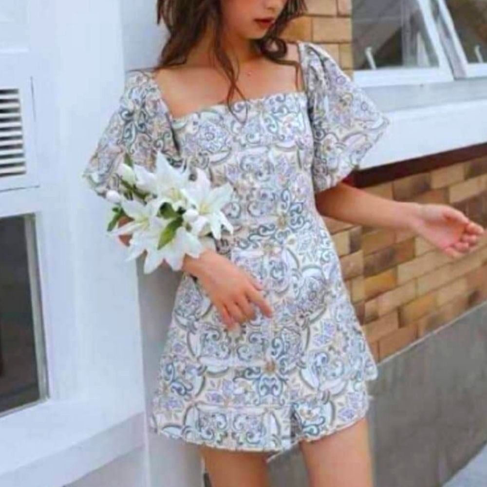 ROMPER PLUFF SLEEVE